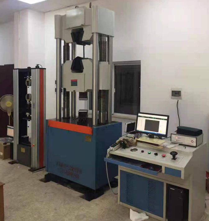 江蘇試金鍛件、汽車零部件微機控制300噸電液伺服萬能試驗機